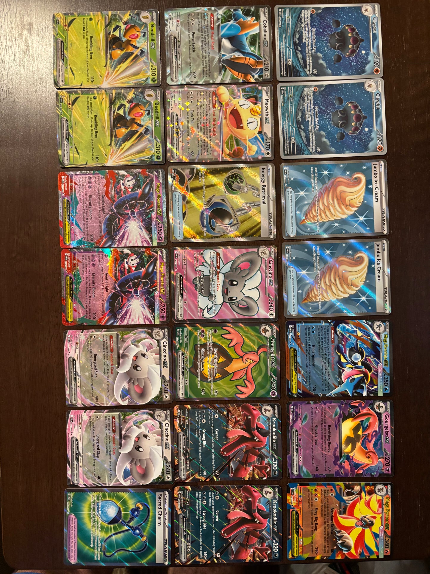 🎲 Pokémon Mystery Pack. 34 cards 10 Holos 2 EX/Illustration/Art Rares Guaranteed 🎰