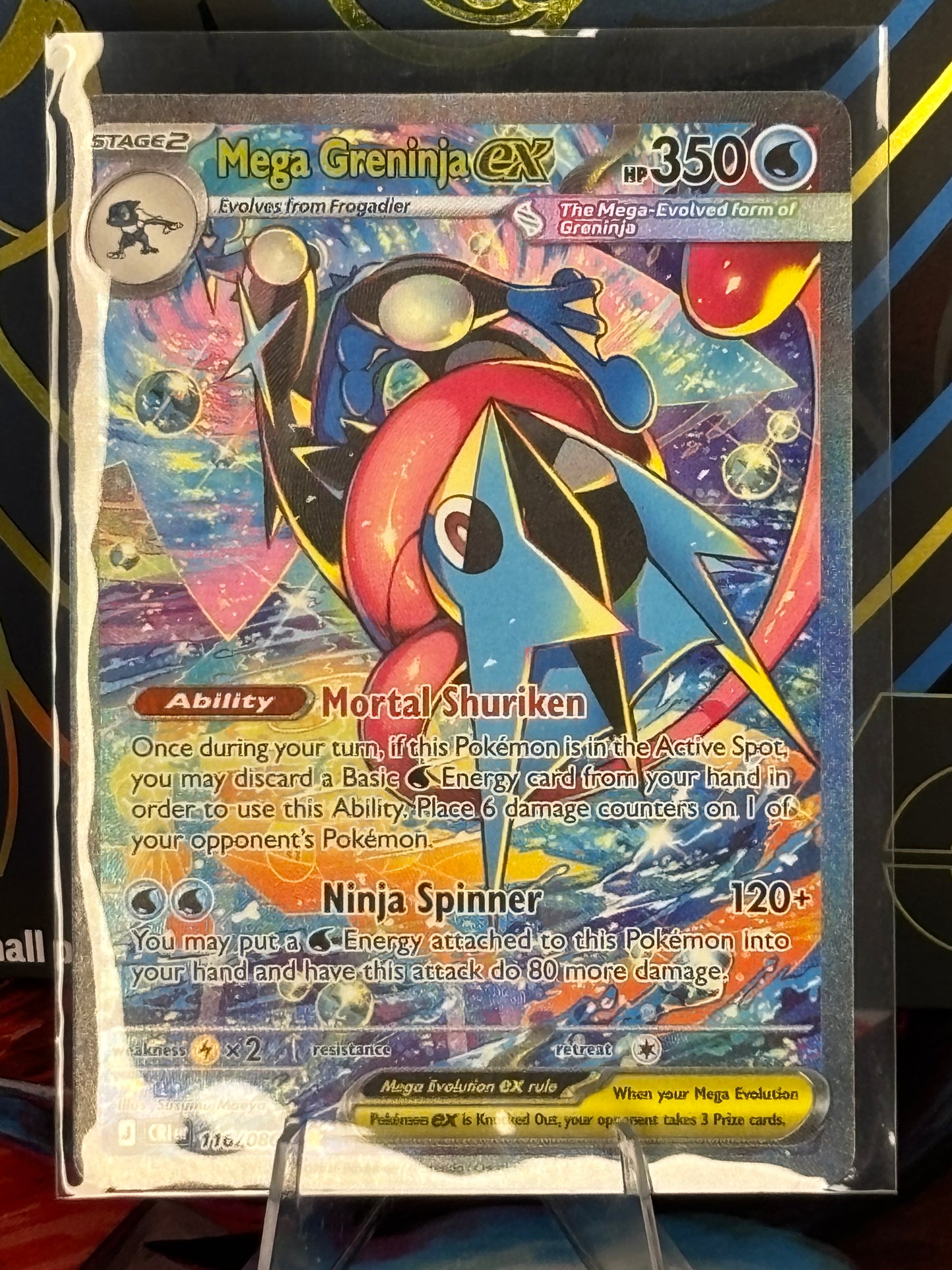 Mega Greninja EX 116/86