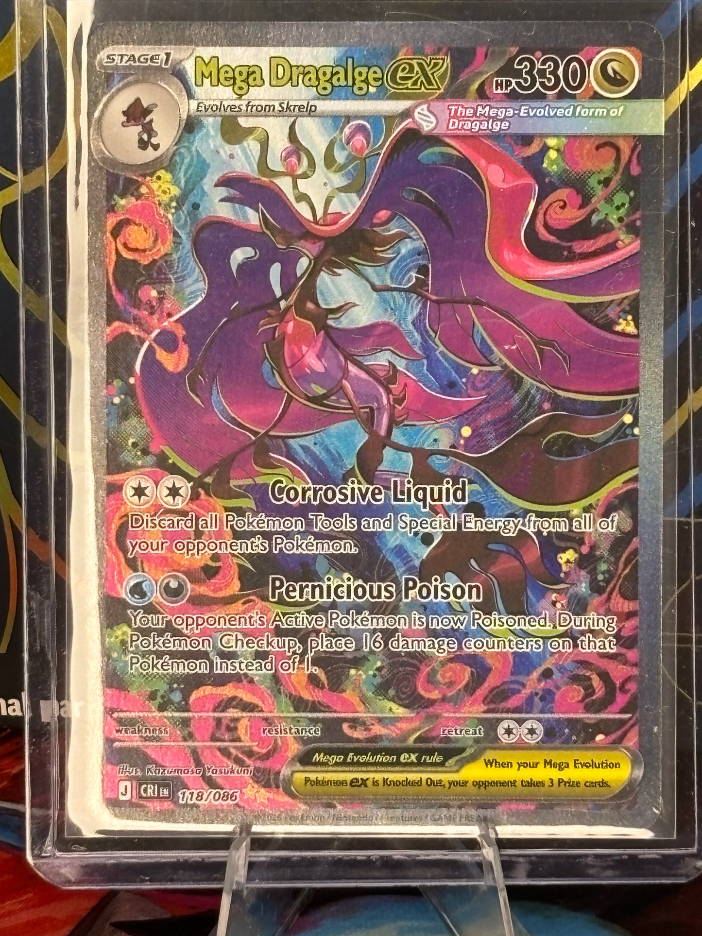 Mega Dragalge EX 118/086