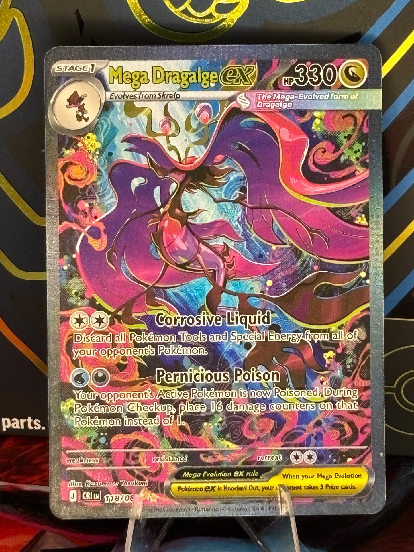 Mega Dragalge EX 118/086